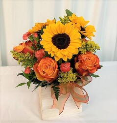 Tequila Sunrise from local Myrtle Beach florist, Bright & Beautiful Flowers