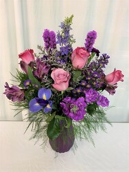 Purple Rhapsody from local Myrtle Beach florist, Bright & Beautiful Flowers