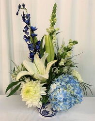Blissful Blues from local Myrtle Beach florist, Bright & Beautiful Flowers