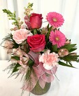 Pink and Sweet from local Myrtle Beach florist, Bright & Beautiful Flowers