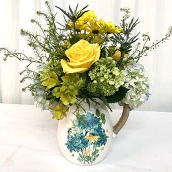 Pitcher Perfect from local Myrtle Beach florist, Bright & Beautiful Flowers