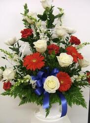Forever in our Hearts from local Myrtle Beach florist, Bright & Beautiful Flowers