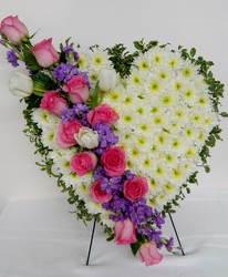 Sweet Love Heart from local Myrtle Beach florist, Bright & Beautiful Flowers