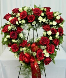 Divine Love Heart from local Myrtle Beach florist, Bright & Beautiful Flowers
