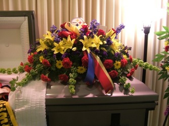 Forever Your Fan Colors from local Myrtle Beach florist, Bright & Beautiful Flowers