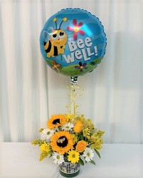 Bee Well Soon! from local Myrtle Beach florist, Bright & Beautiful Flowers
