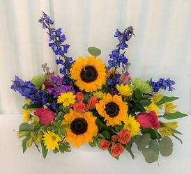 Splendid Table from local Myrtle Beach florist, Bright & Beautiful Flowers