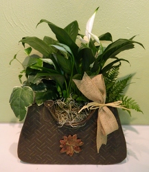 Pretty Pocketbook from local Myrtle Beach florist, Bright & Beautiful Flowers