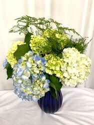Hydrangea Bouquet from local Myrtle Beach florist, Bright & Beautiful Flowers