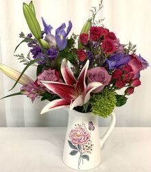 Butterfly Pitcher from local Myrtle Beach florist, Bright & Beautiful Flowers