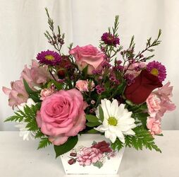 Box of Pretties from local Myrtle Beach florist, Bright & Beautiful Flowers