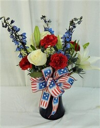 Salute from local Myrtle Beach florist, Bright & Beautiful Flowers