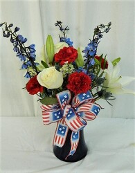 Salute from local Myrtle Beach florist, Bright & Beautiful Flowers
