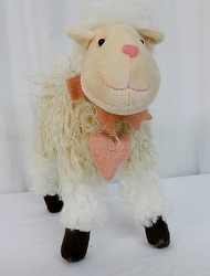 Petunia the Long Hair Lamb from local Myrtle Beach florist, Bright & Beautiful Flowers