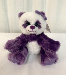 Paula the Purple Panda from local Myrtle Beach florist, Bright & Beautiful Flowers