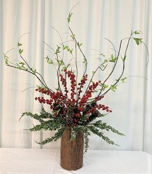 Holiday Berries *Silk Botanicals* from local Myrtle Beach florist, Bright & Beautiful Flowers