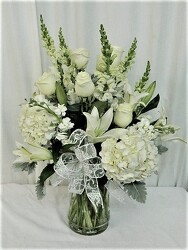 Cool White from local Myrtle Beach florist, Bright & Beautiful Flowers