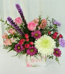 All About Love from local Myrtle Beach florist, Bright & Beautiful Flowers