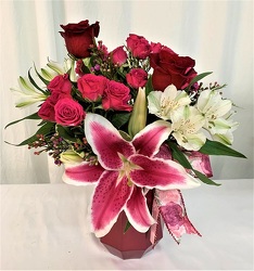 True Romance from local Myrtle Beach florist, Bright & Beautiful Flowers