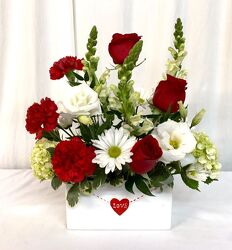 Love Letter To Your Heart from local Myrtle Beach florist, Bright & Beautiful Flowers