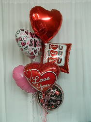 Mylar Balloon Bouquet from local Myrtle Beach florist, Bright & Beautiful Flowers