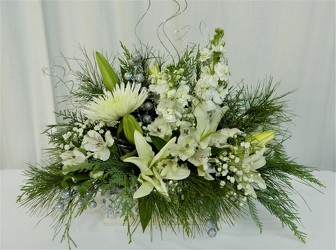 Winter Wonderland from local Myrtle Beach florist, Bright & Beautiful Flowers